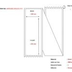 Capture SHIPLABEL105X251-FF2 printer label White