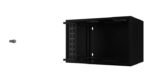 19" 7U Rack Wall Mount 565 x  400 x 350mm SOHO - Black -  Unassembled - Image 2