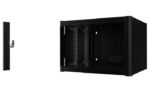 19" 7U Rack Wall Mount 600 x  560 x 423mm - Black - Image 2