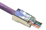 Modular EZ Plug RJ45 8P8C  CAT6 50pcs. FTP Shielded  50pcs in one bag Insert wires right through the connector - Image 2