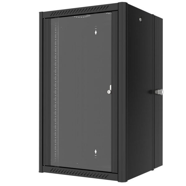 19" 20U Rack Double Wall  Mount Pro 600 x 600 x 1000mm  - Black