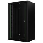 19" 20U Rack Wall Mount 600 x  450 x 1000mm - Black