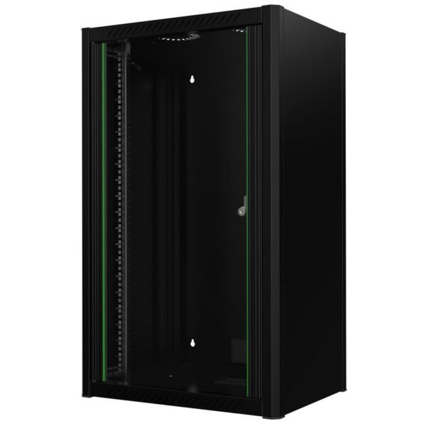 19" 20U Rack Wall Mount 600 x  450 x 1000mm - Black