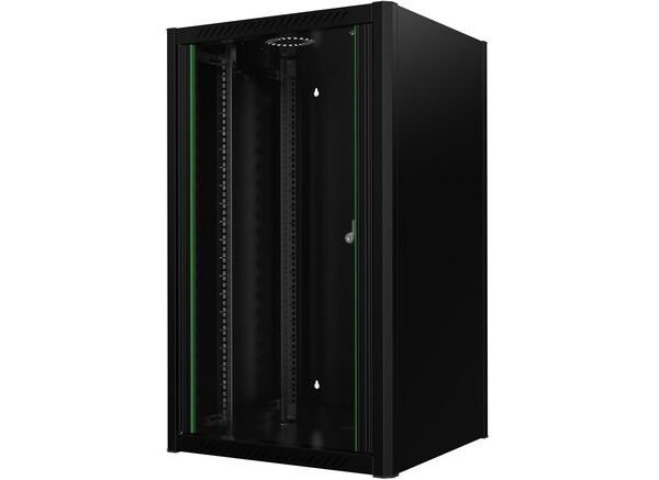 19" 20U Rack Wall Mount 600 x  560 x 1000mm - Black