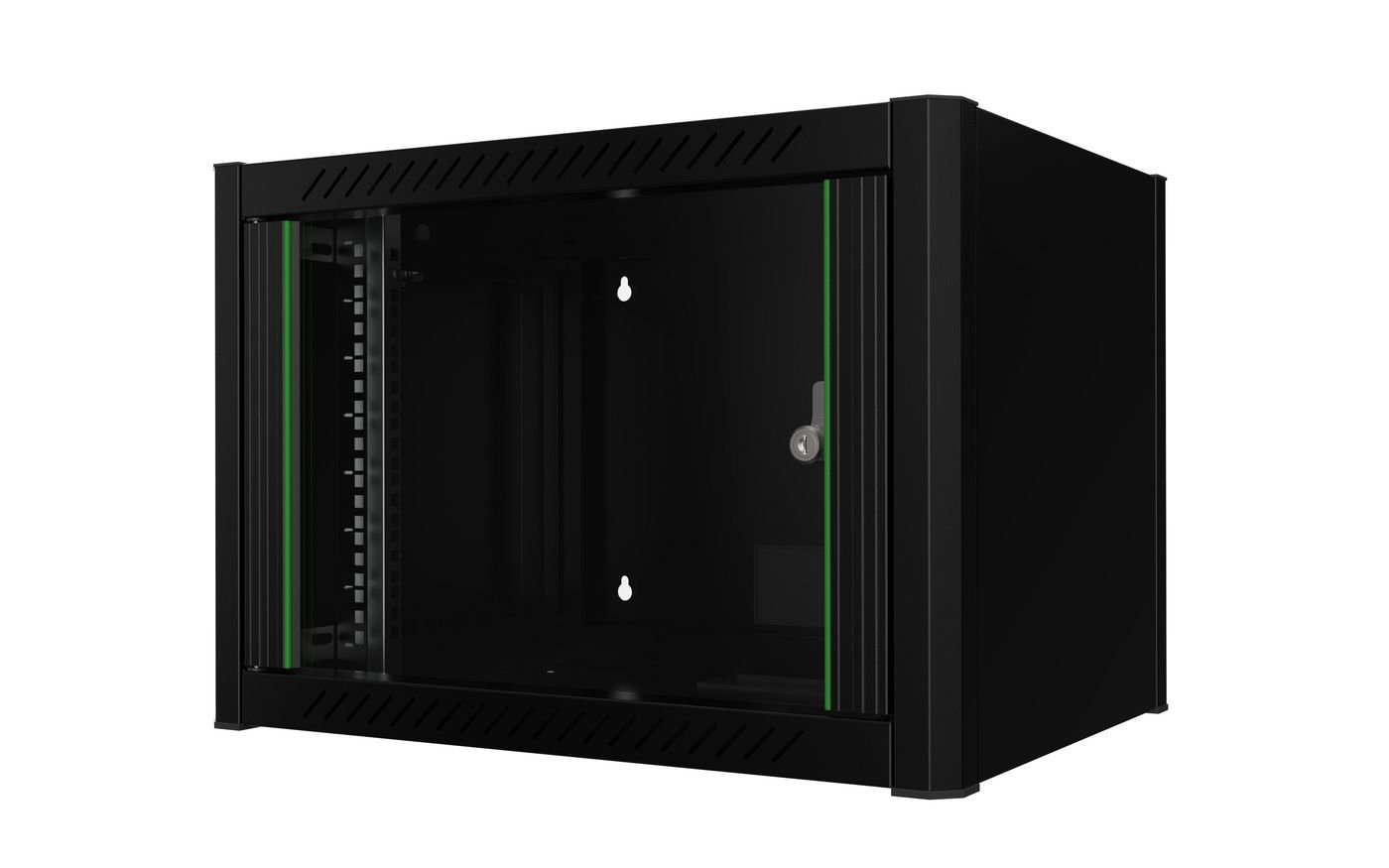 Img_33763597.jpg 19" 7U Rack Wall Mount 600 x 450 x 423mm - Black - Image 1