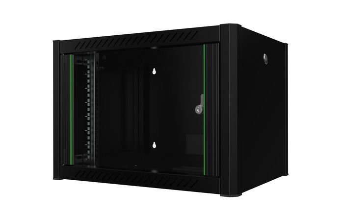 Img_33766700-1 19" 7U Rack Wall Mount Pro 600 x 450 x 423mm - Black - Image 1