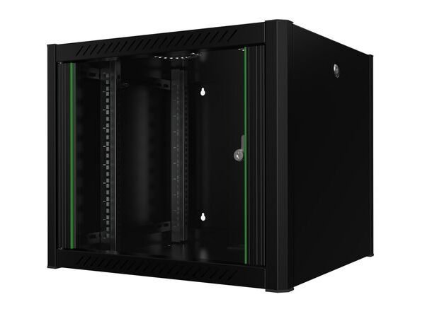 19" 9U Rack Wall Mount Pro  600 x 560 x 512mm - Black