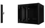 19" 9U Rack Wall Mount Pro  600 x 560 x 512mm - Black - Image 2