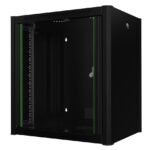 19" 12U Rack Wall Mount Pro  600 x 450 x 645mm - Black
