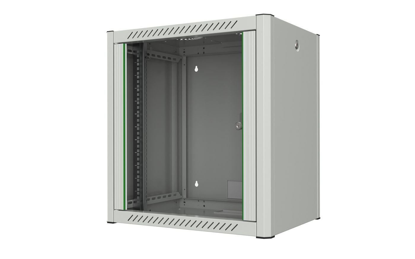 Img_33766862.jpg 19" 12U Rack Wall Mount Pro 600 x 450 x 645mm - White - Image 1