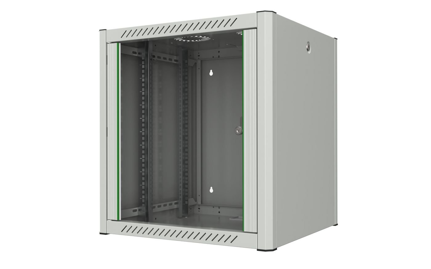 Img_33766877.jpg 19" 12U Rack Wall Mount Pro 600 x 560 x 645mm - White - Image 1