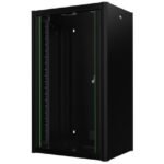 19" 20U Rack Wall Mount Pro  600 x 450 x 1000mm - Black