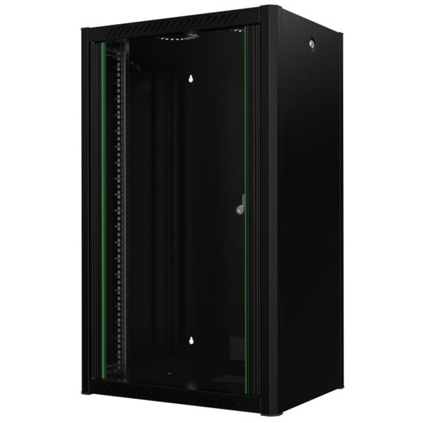 19" 20U Rack Wall Mount Pro  600 x 450 x 1000mm - Black