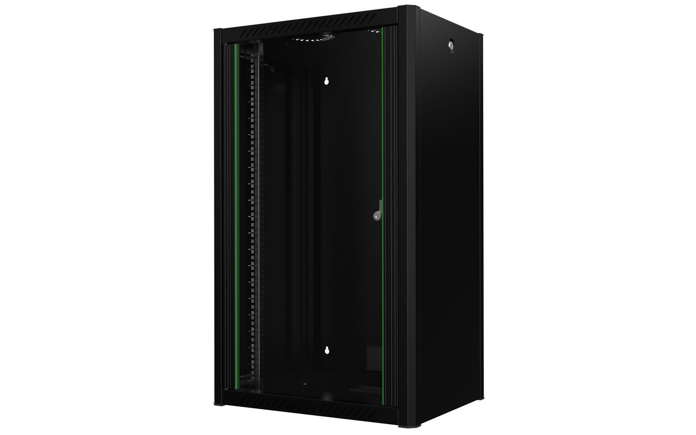 Img_33766956.jpg 19" 20U Rack Wall Mount Pro 600 x 450 x 1000mm - Black - Image 1