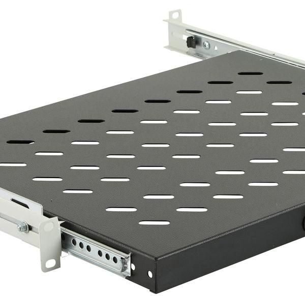 D=600 SLIDING SHELF BLACK