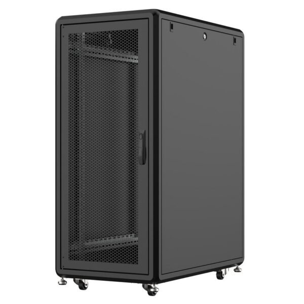 19" 26U Rack Cabinet 600 x  1000 x 1342mm Server Line -  Black