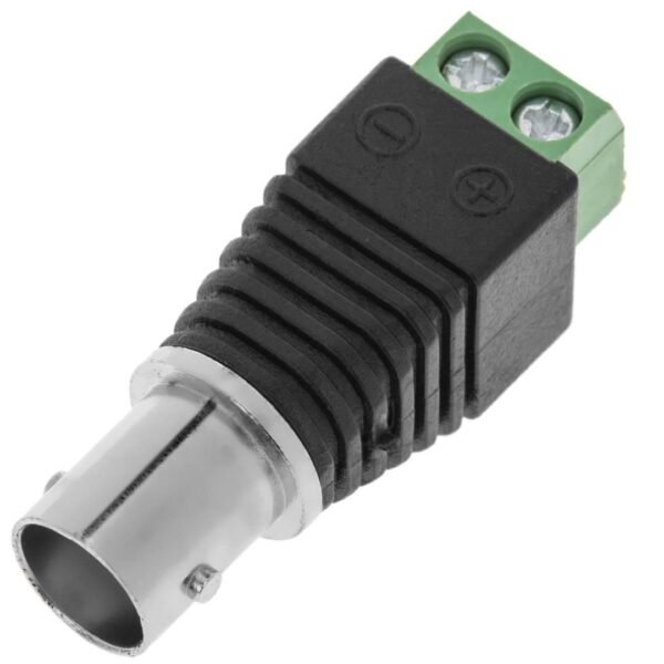 BNC FEMALE TO REMOVABLE  TERMINAL BLOCK