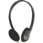 MiniJack Headphone Bulk Bulk Headphone (min 100),  Headphones, Head-band, Black, 2.5 m, Wired, Supraaural