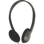 MiniJack Headphone Bulk Bulk Headphone (min 100),  Headphones, Head-band, Black, 2.5 m, Wired, Supraaural