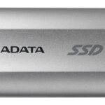1000 GB SD810 External SSD  Durable, Silver Grey