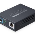 10GBASE-T to 10GBASE-X SFP+  Media Converter (Copper port  supports 2.5G/5G/10Gbps data rate)