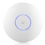 Ceiling-mount Unifi U7, WiFi  7 AP with Power over Ethernet  (PoE)