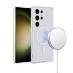 INFINITE (GRS) OSLO S24 Ultra  Galaxy Clear Magnetic Cover.  Material: 86% recycled TPU and PC