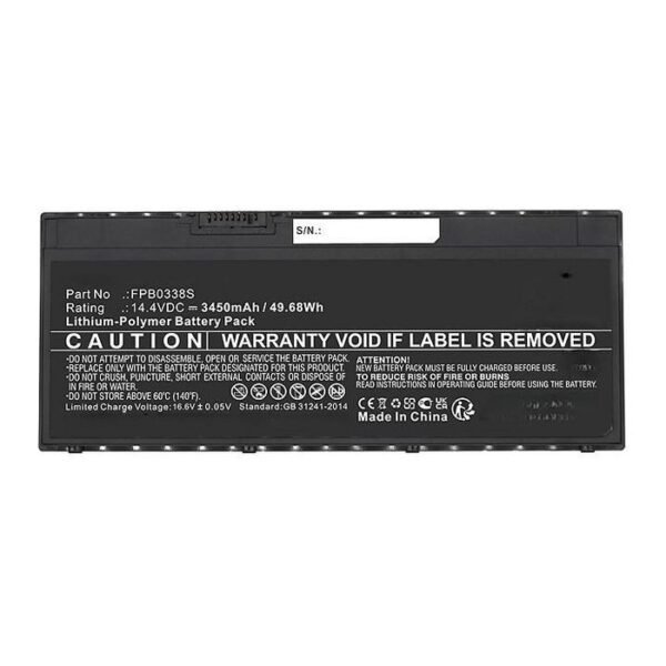 Laptop Battery for Fujitsu  50.00Wh 14.4V 3470mAh Battery  for Fujitsu Notebook, Laptop 50Wh 14.4V 3490mAh for Fujitsu LifeBook U757,