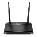 Wireless Router Fast Ethernet  Single-Band (2.4 Ghz) 4G  Black