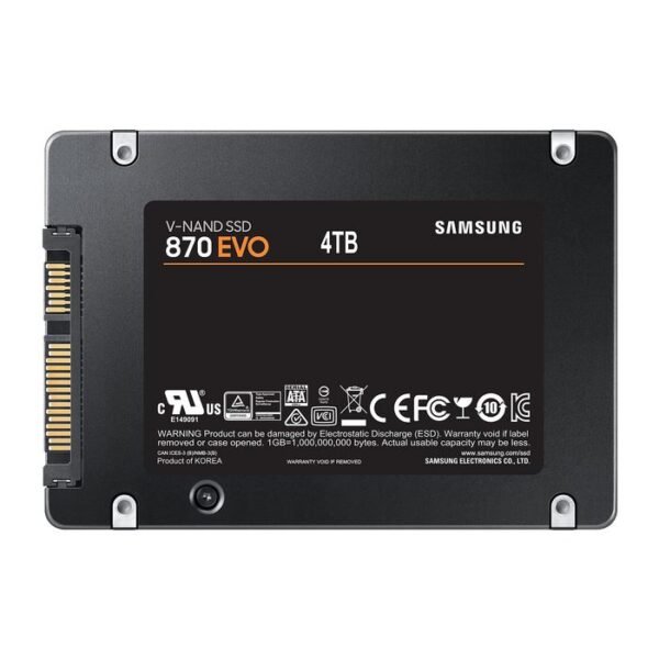 870 Evo 4 Tb 2.5" Serial Ata  Iii V-Nand