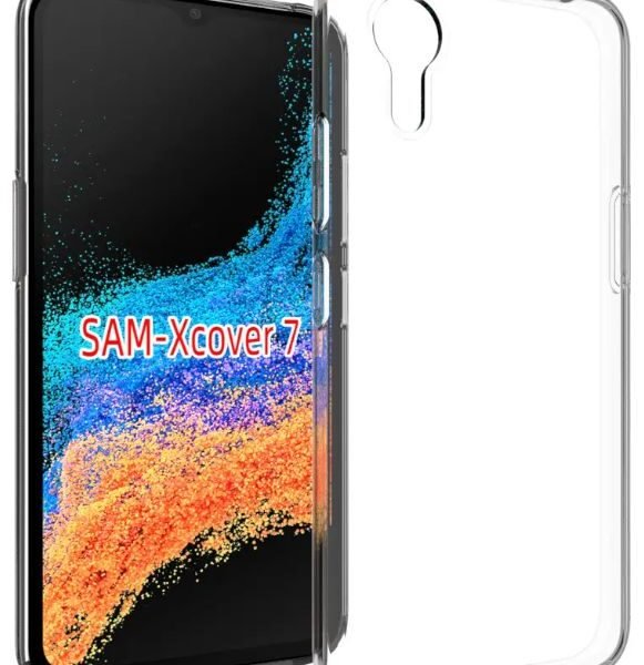 LONDON Galaxy Xcover 7 Clear  Cover. Material: 100% TPU