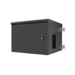 19" 7U IP55 Wall mount  Cabinet 600 x 600 x 410mm -  Black IP55