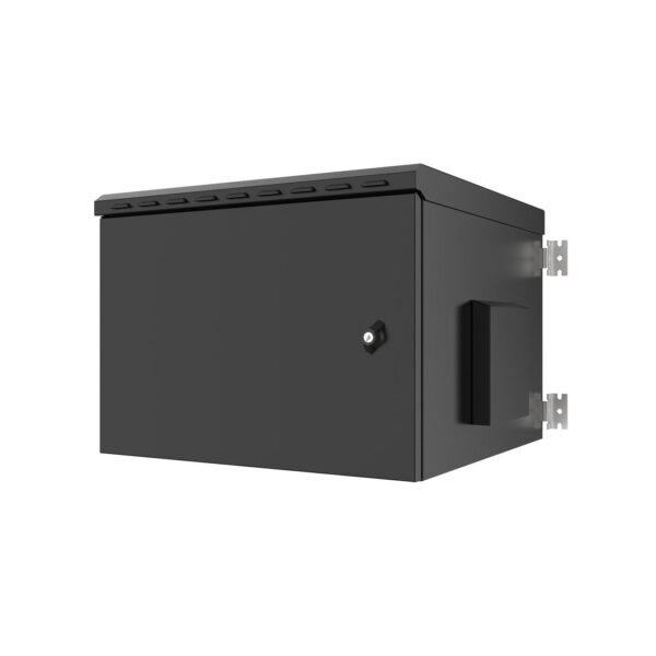 19" 7U IP55 Wall mount  Cabinet 600 x 600 x 410mm -  Black IP55