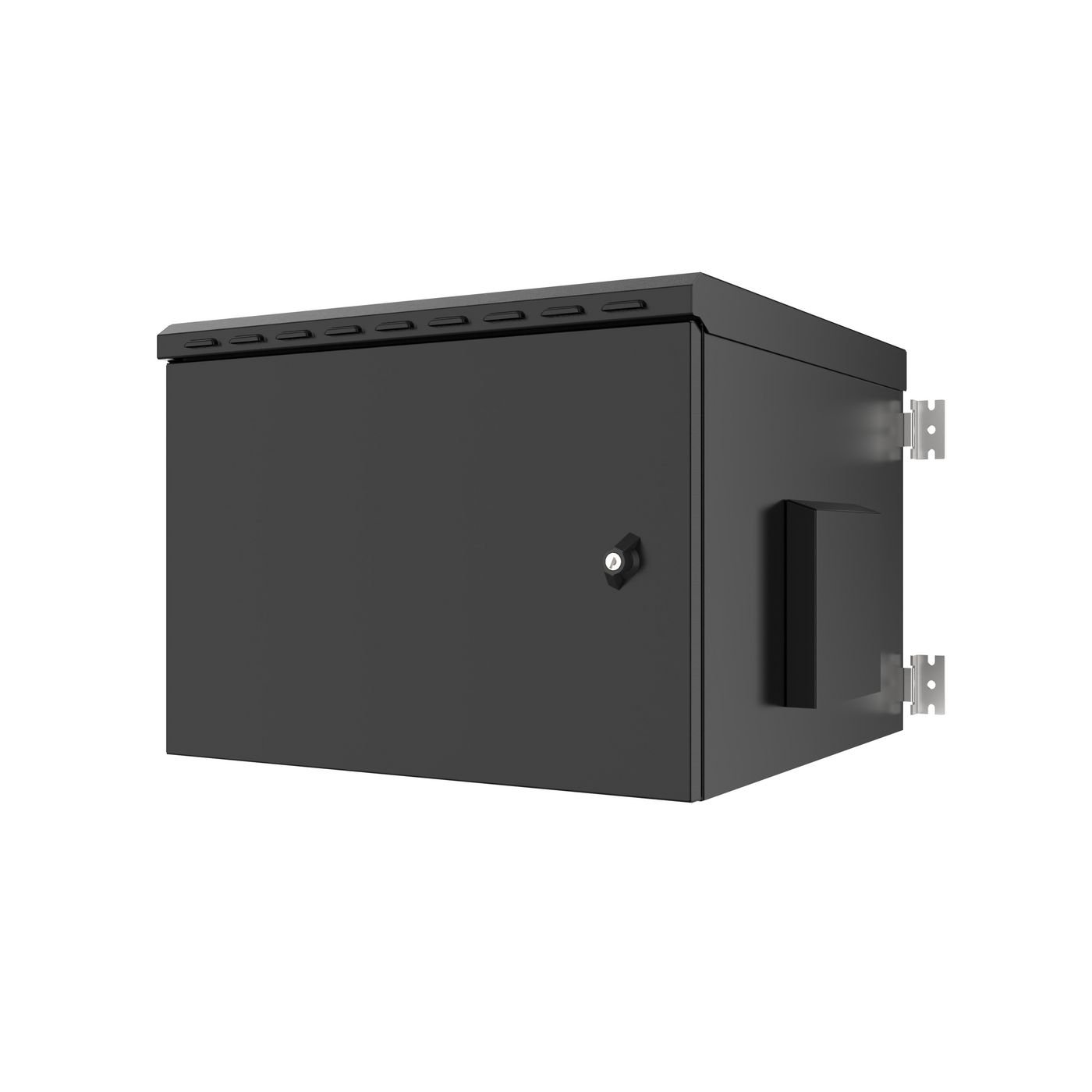 Img_34104019.jpg 19" 7U IP55 Wall mount Cabinet 600 x 600 x 410mm - Black IP55 - Image 1