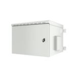 19" 7U IP55 Wall mount  Cabinet 600 x 600 x 410mm -  White