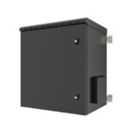 19" 12U IP55 Wall mount  Cabinet 600 x 450 x 630mm -  Black IP55