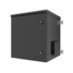 19" 12U IP55 Wall mount  Cabinet 600 x 600 x 630mm -  Black