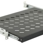 D=800 SLIDING SHELF BLACK