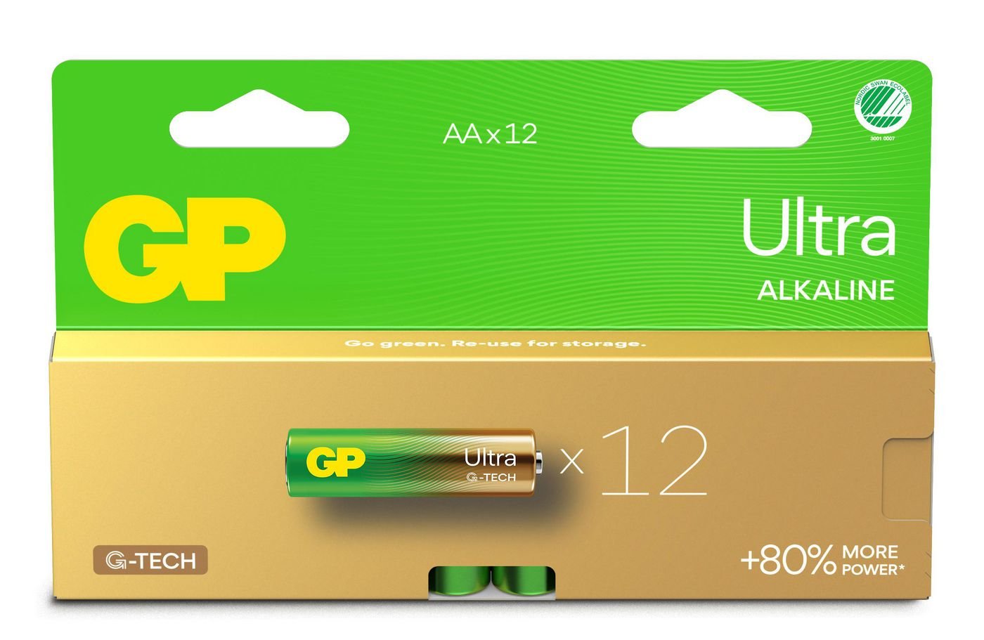 Img_34124661.jpg ULTRA ALKALINE AA/LR6 Battery. 12-Pack - Image 1