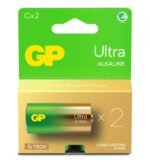 ULTRA ALKALINE C/LR14  Battery. 2-Pack