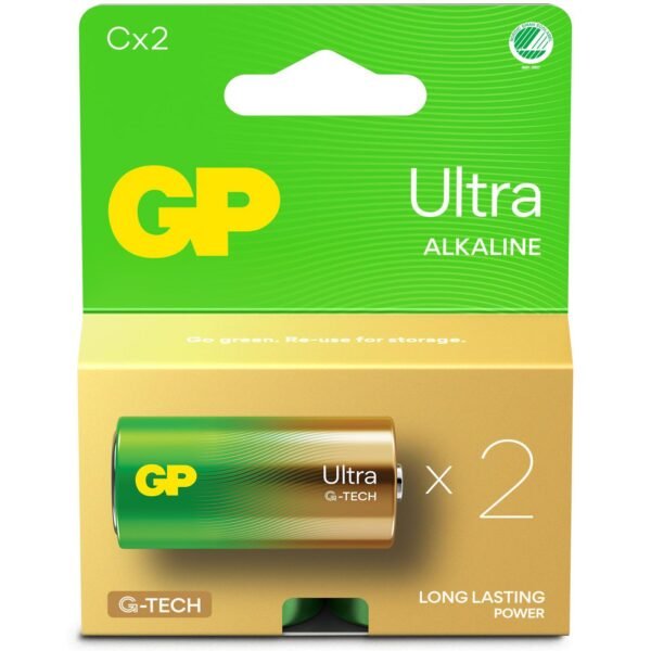 ULTRA ALKALINE C/LR14  Battery. 2-Pack