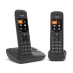 C575A Duo Analog/Dect  Telephone Caller Id Black