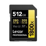 Professional 1800X 512 Gb  Sdxc Uhs-Ii Class 10