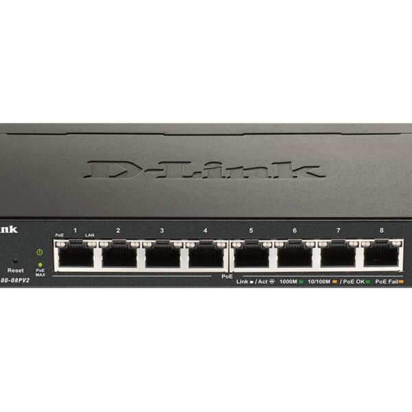 8-Port PoE Gigabit Smart  Managed Switch