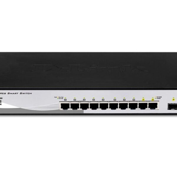10-Port Gigabit Smart Switch  with 2 SFP ports