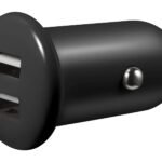 Car Charger 2USB 1A+2.1A SAVER Car Charger 2USB 1A+2.1A  SAVER, Auto, DC, 5 V, Black