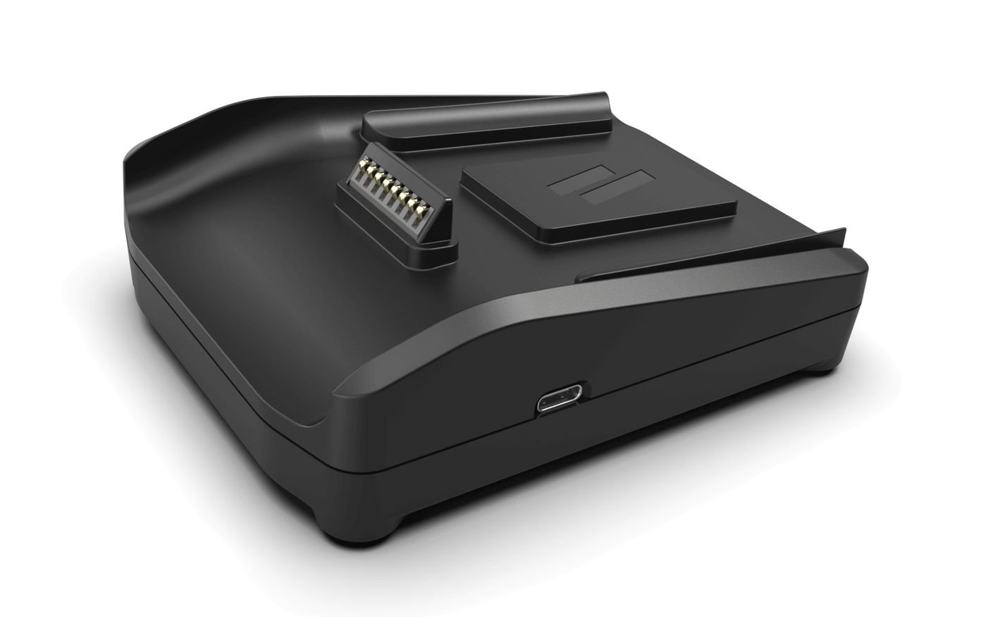 Img_34218521.jpg Single-Bay Charger For Castles S1F2 Mobile Payment Device - Image 1