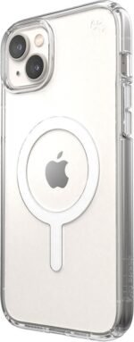 Speck Presidio Perfect Clear + MS Apple iPhone 14 Plus/15 Plus Clear - with Microban - Image 2