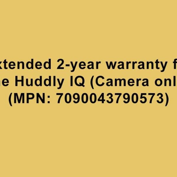 Ext. 2-yr warr. Huddly IQ  (Camera only)