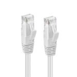 U/UTP CAT5e 1M White PVC Unshielded Network Cable,  PVC, 4x2xAWG 26 CU - Image 2